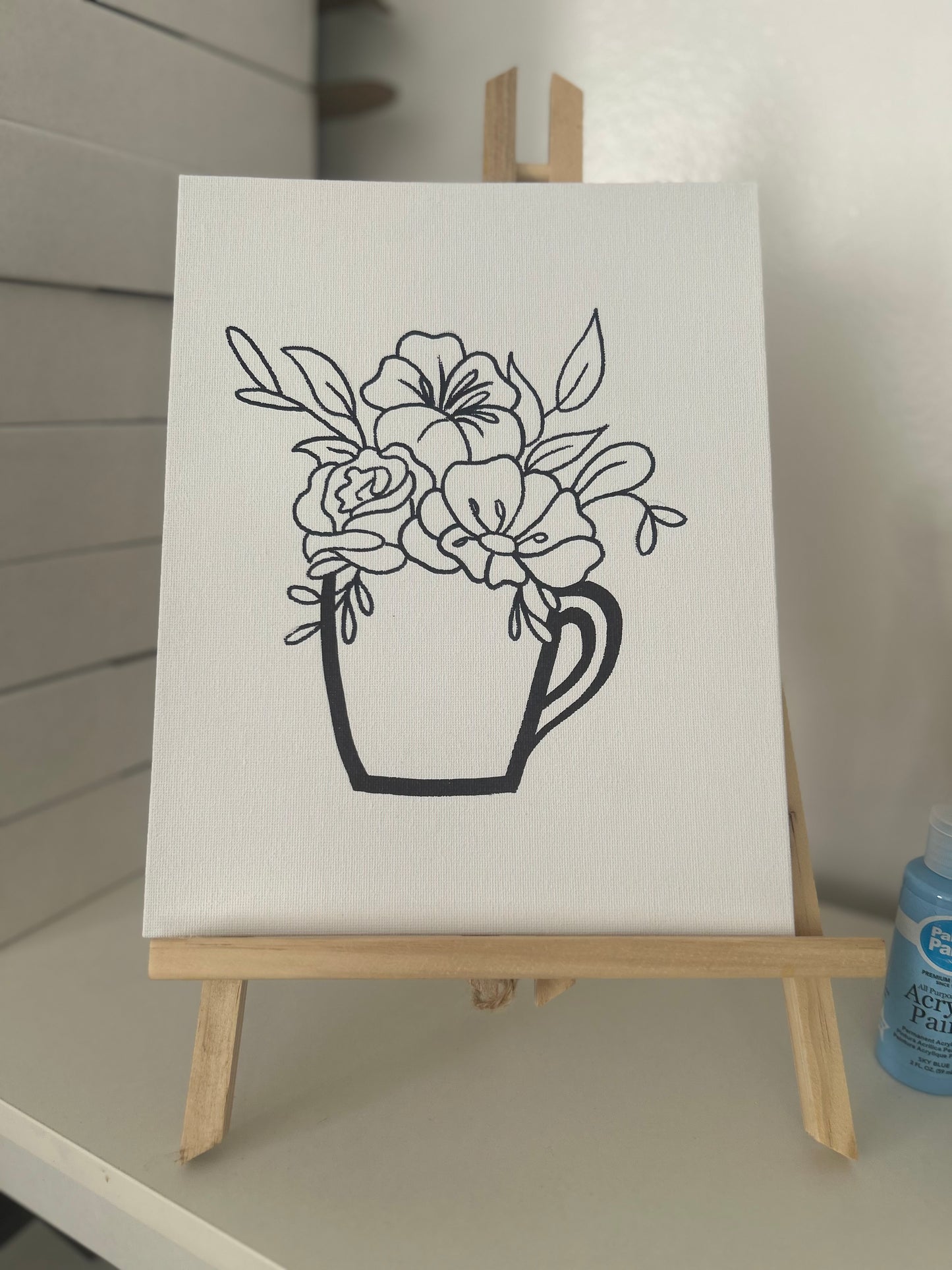 Flower Mug Paint Kit