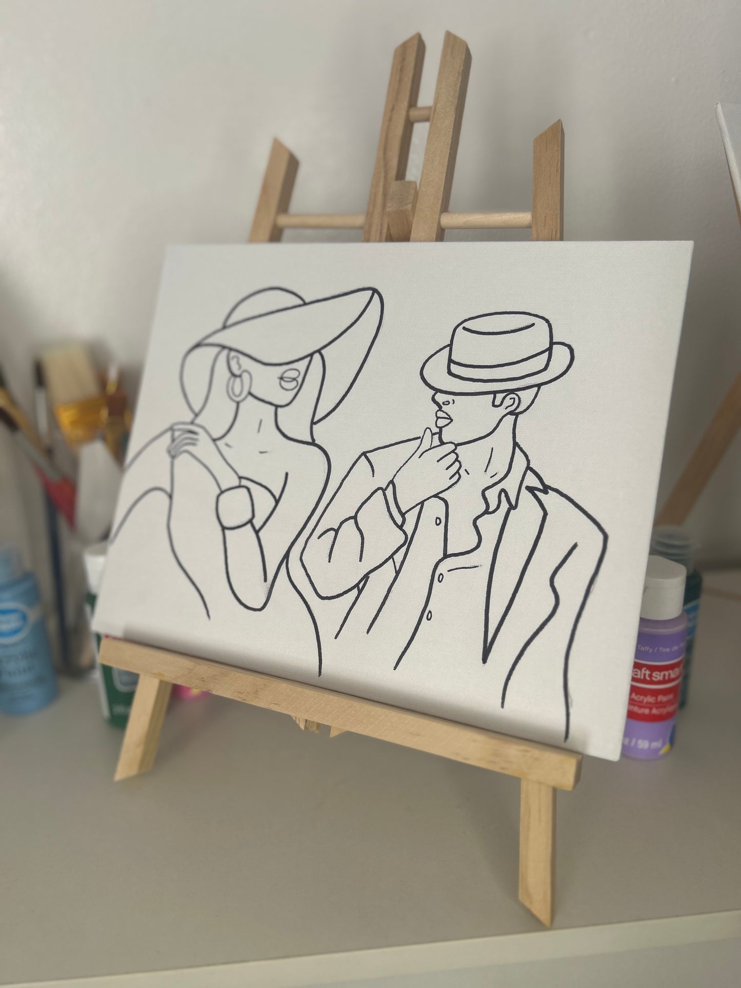 Lovely Couple Paint Kit