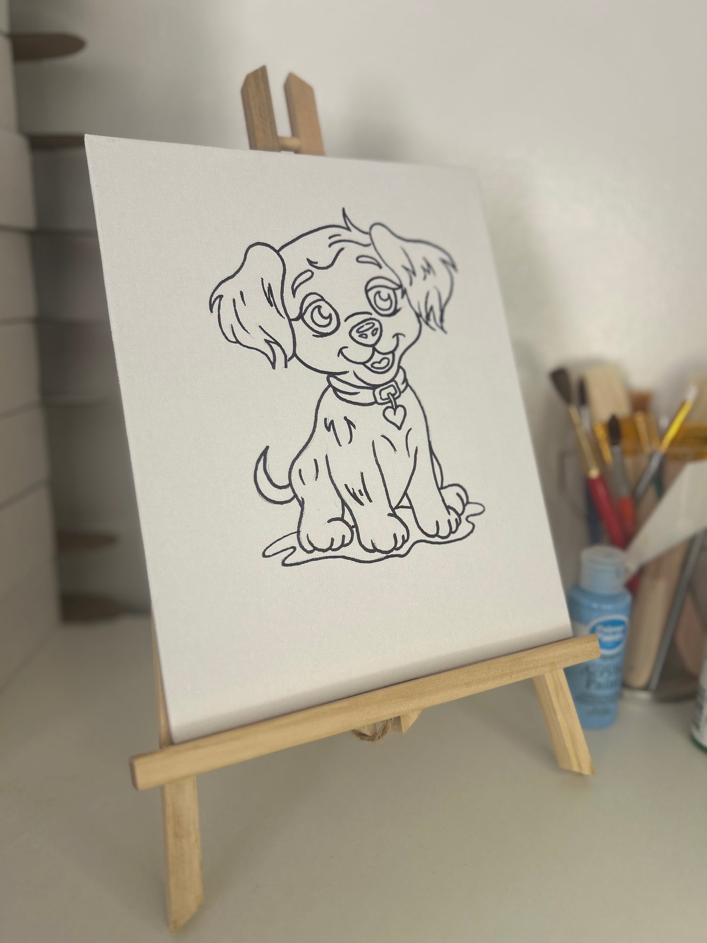 Puppy Paint Kit and Paint Supplies
