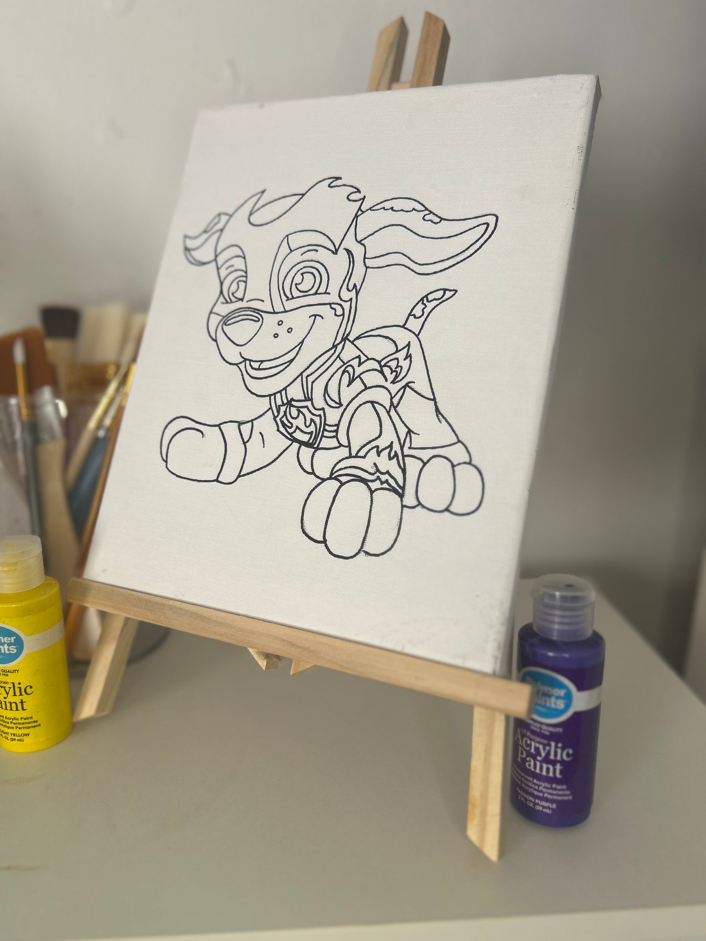 Marshall of Paw Patrol Paint Kit