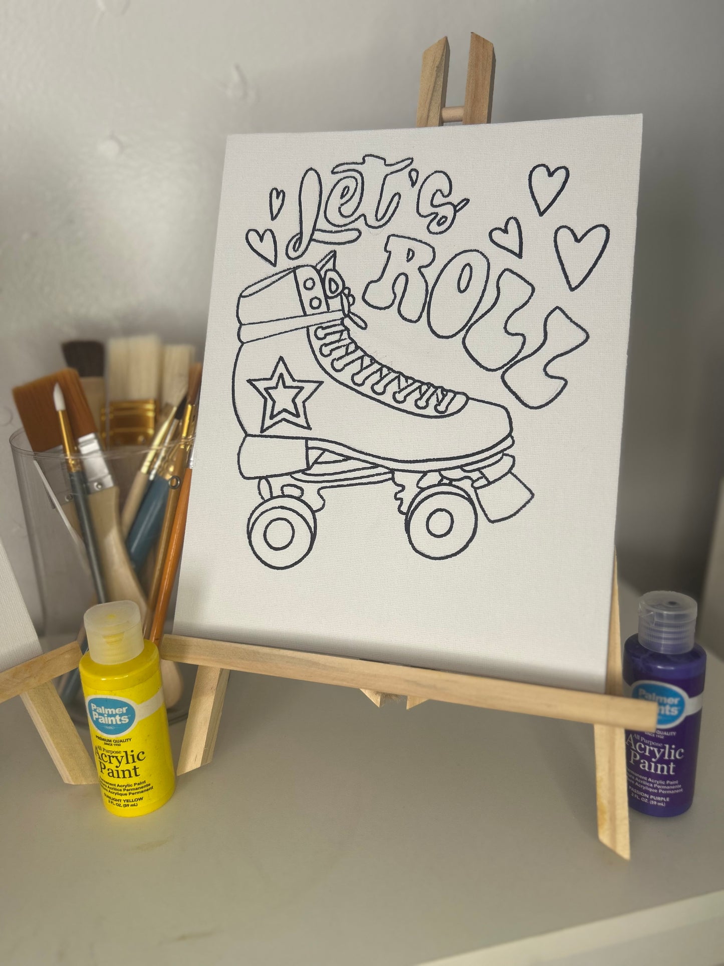 Roller Skate Paint Kit