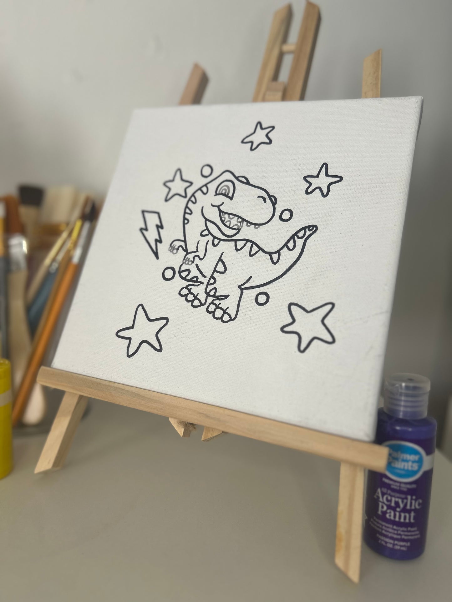 Dinosaur Paint Kit