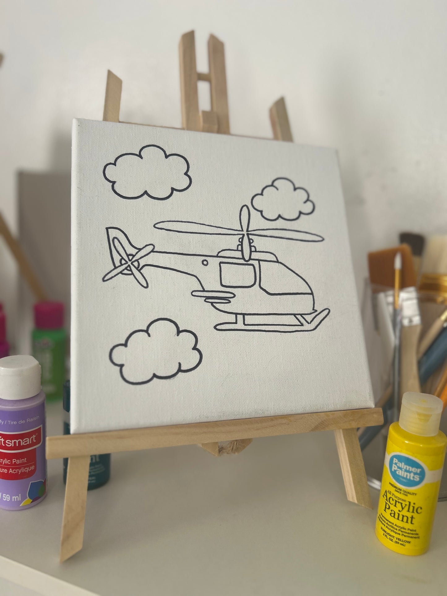 Helicopter Paint Kit