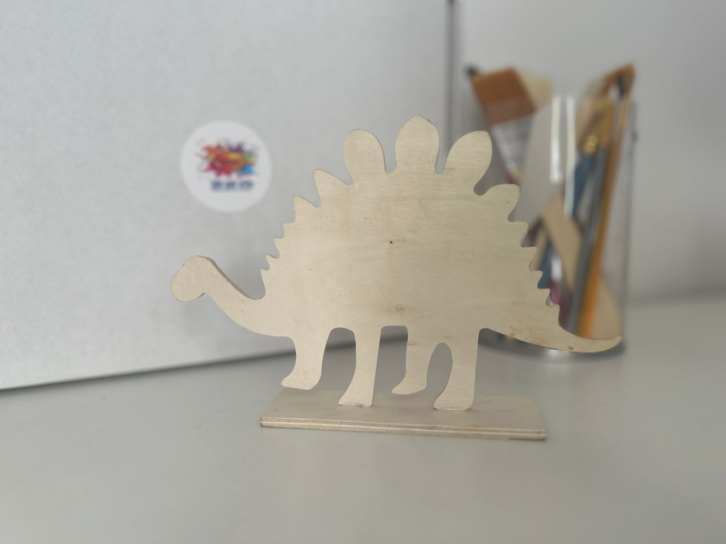 Wooden Dinosaur Paint Kit