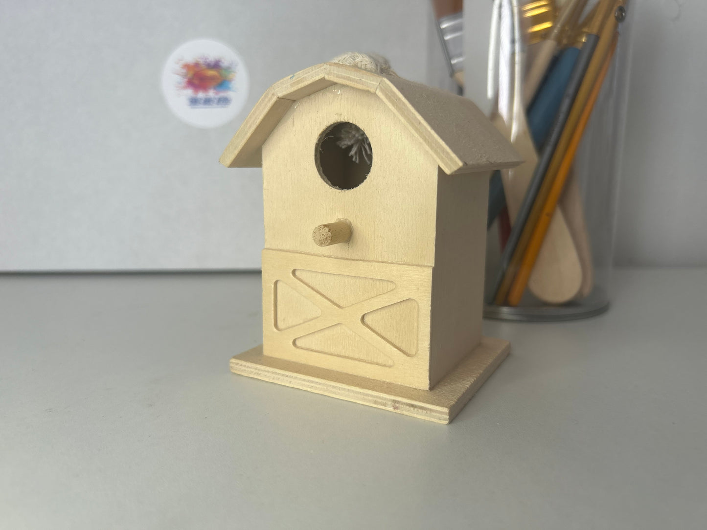 Farm Birdhouse Paint Kit