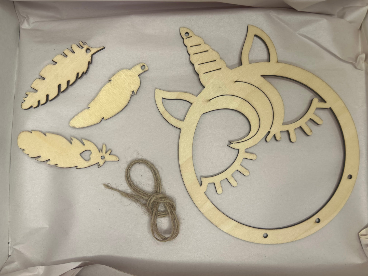 Unicorn Dream Catcher Paint Kit