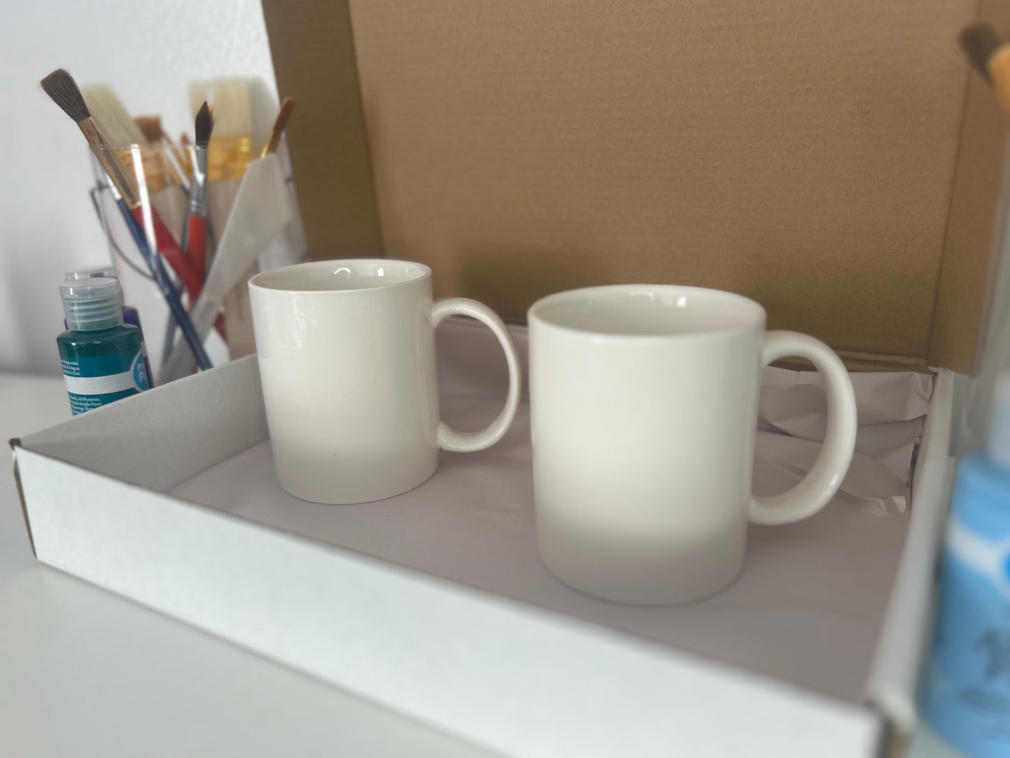 Coffee Mug Paint Kit