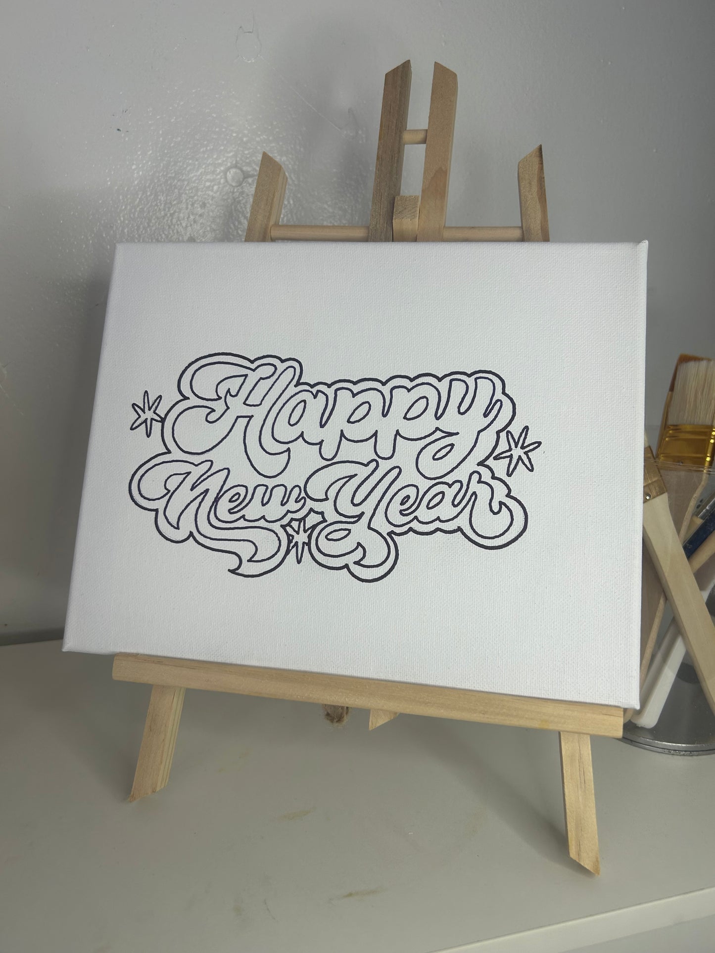 Happy New Year Paint Kit