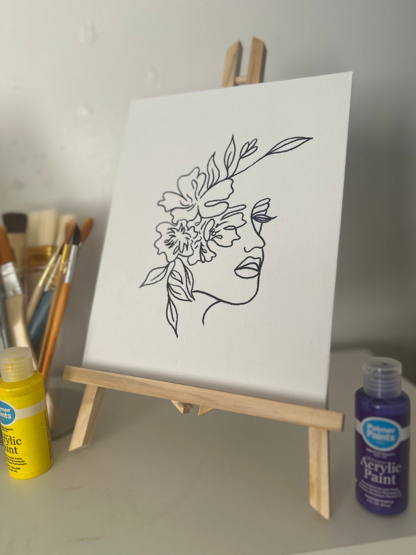 Flower Lady Paint Kit