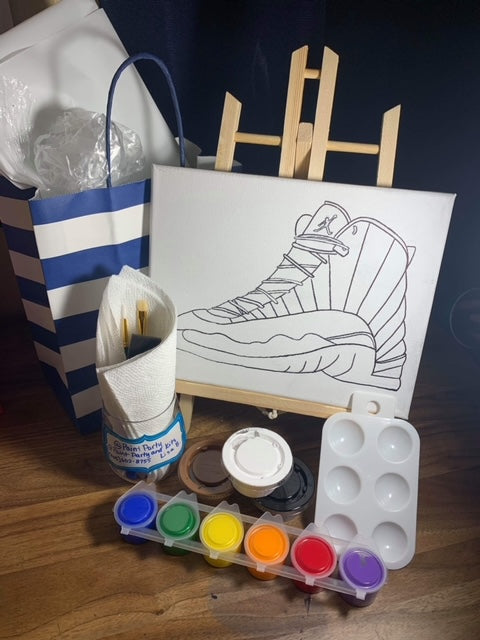 Retro 12 Paint Kit